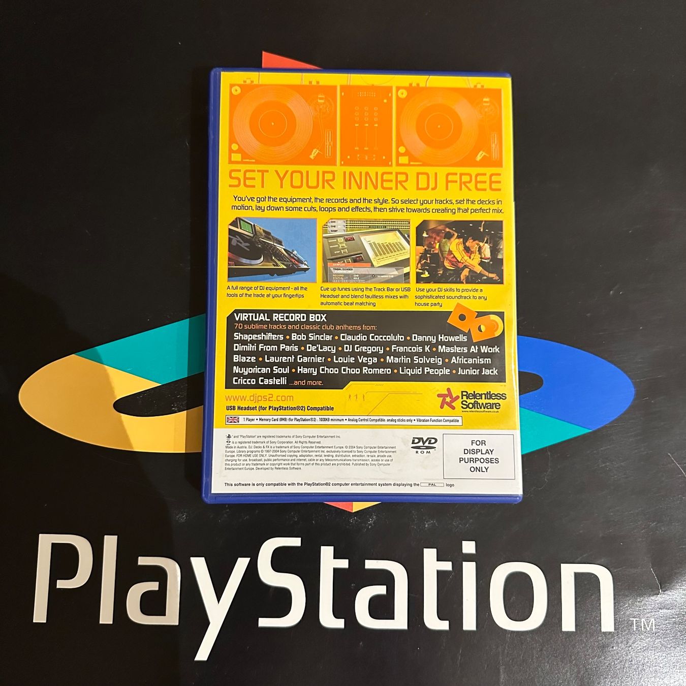 Sony Giochi: DJ Decks & FX PlayStation PS2 Promo – Usato da Kestenholz venduto da Mad18 1