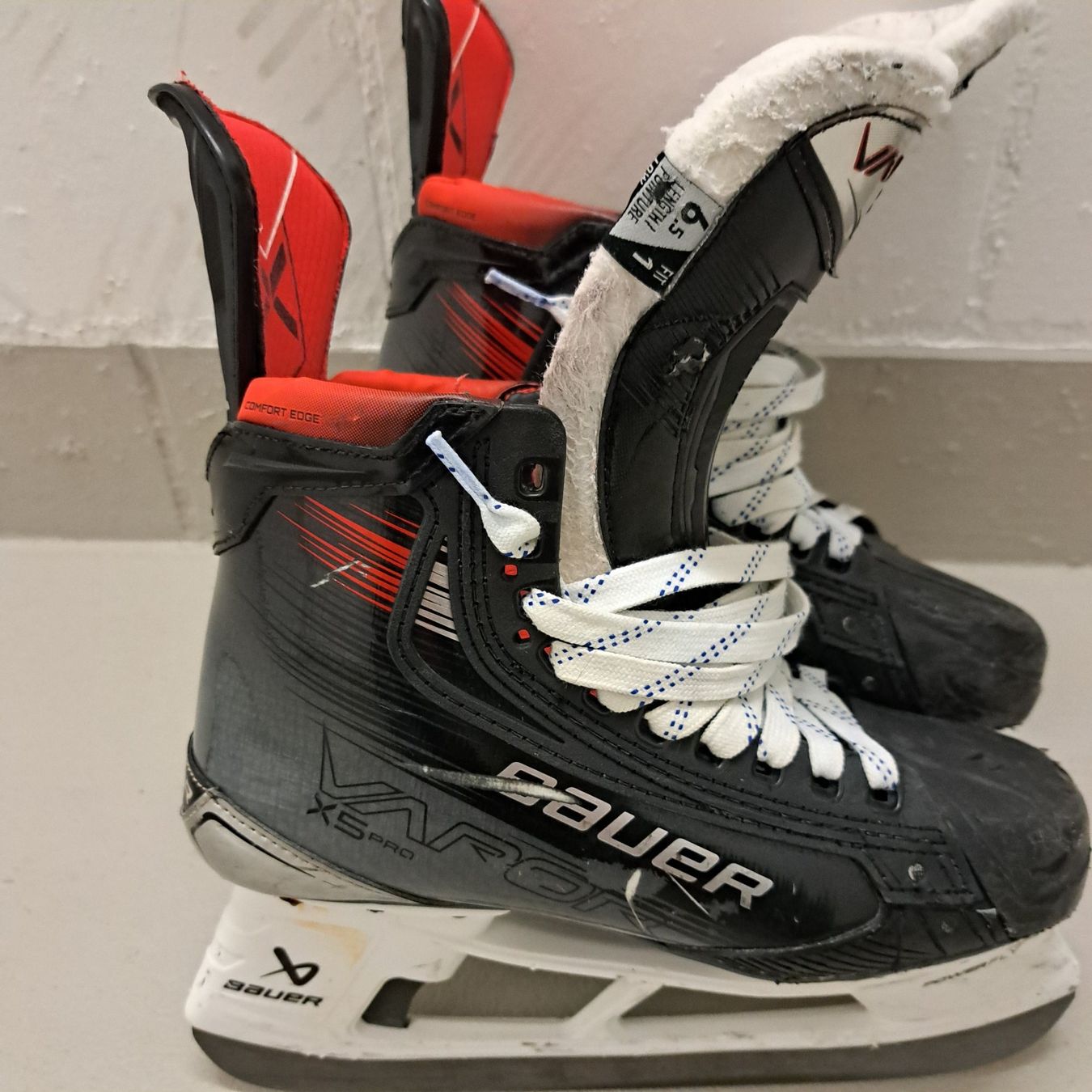 Bauer Pattini da ghiaccio: Bauer Schlittschuh Vapor 5X pro – Usato da Kloten venduto da Ing_yv9j