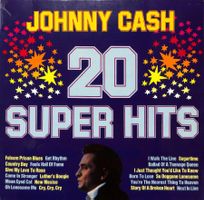 LP Johnny Cash - 20 Super Hits