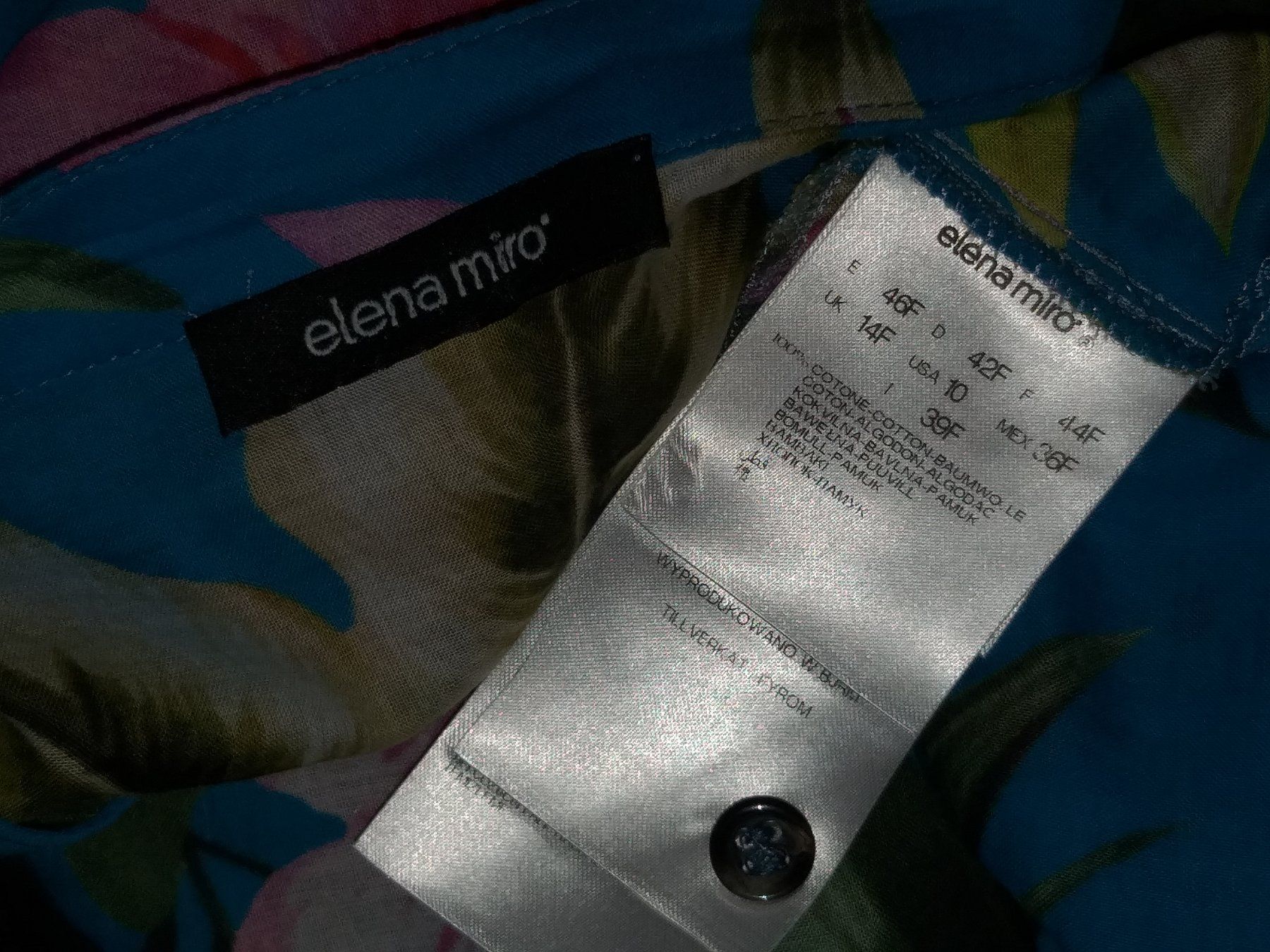 Camicette: ELENA MIRO Blouse / Bluse taille / Grosse 42 – Usato da Cossonay-ville venduto da Super-Price-Quality 8