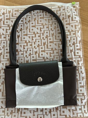 Longchamp Le Pliage Moka Handtasche Neu & Unbenutzt