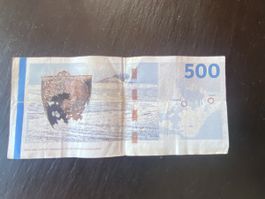 Banknote 500 Kronen Dänemark 