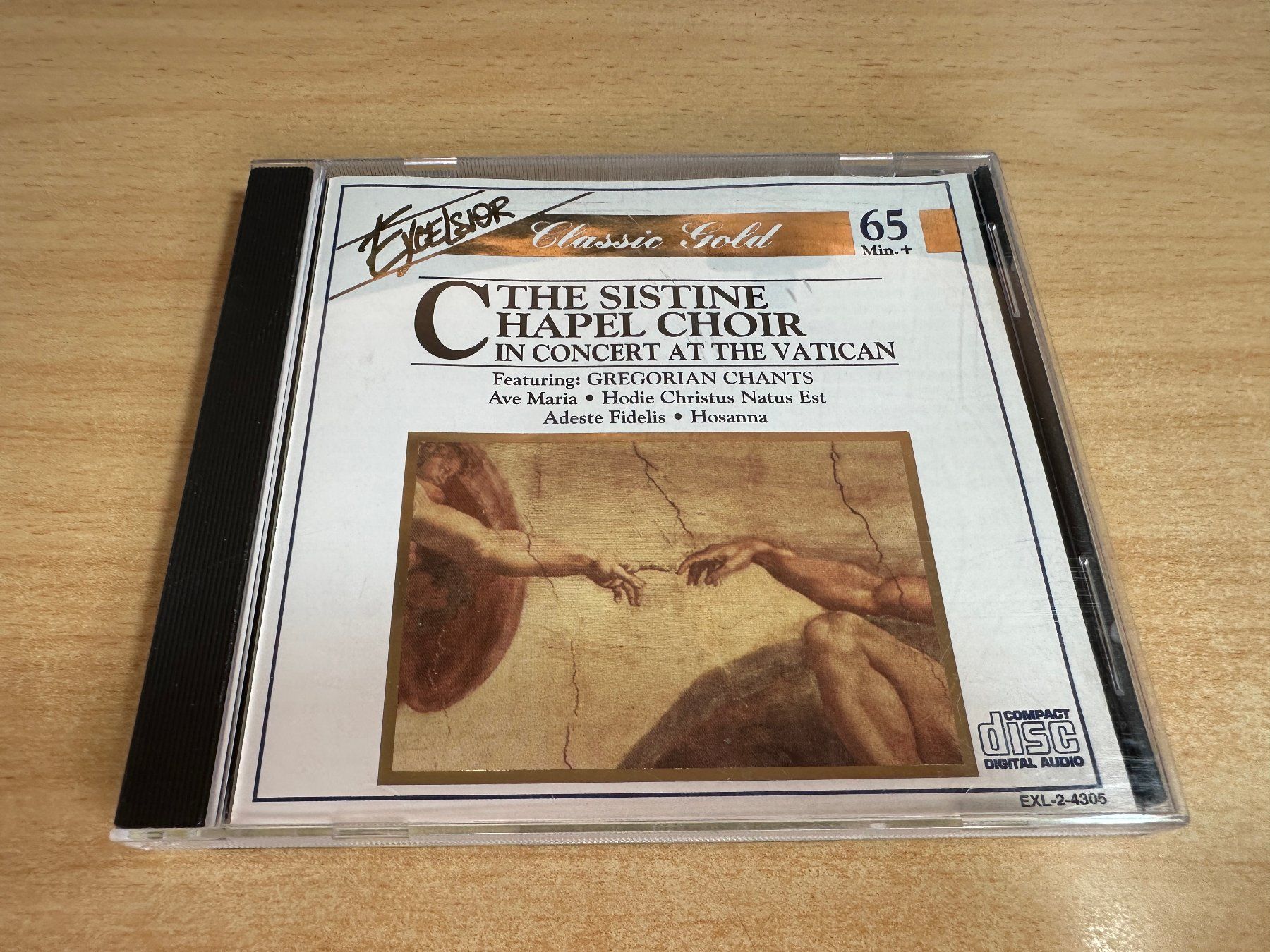 CDs: M4 The Sistine Chapel Choir The Vatican Ft Gregorian Chants – Gebraucht aus Rikon im Tösstal von Alpenmutz