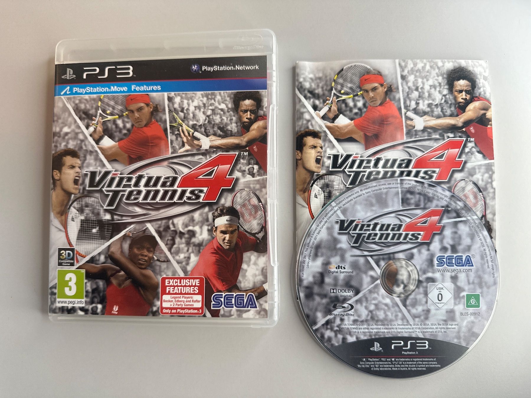 Sony Giochi: Virtua Tennis 4 - PS3 – Usato da St.gallen venduto da taduz