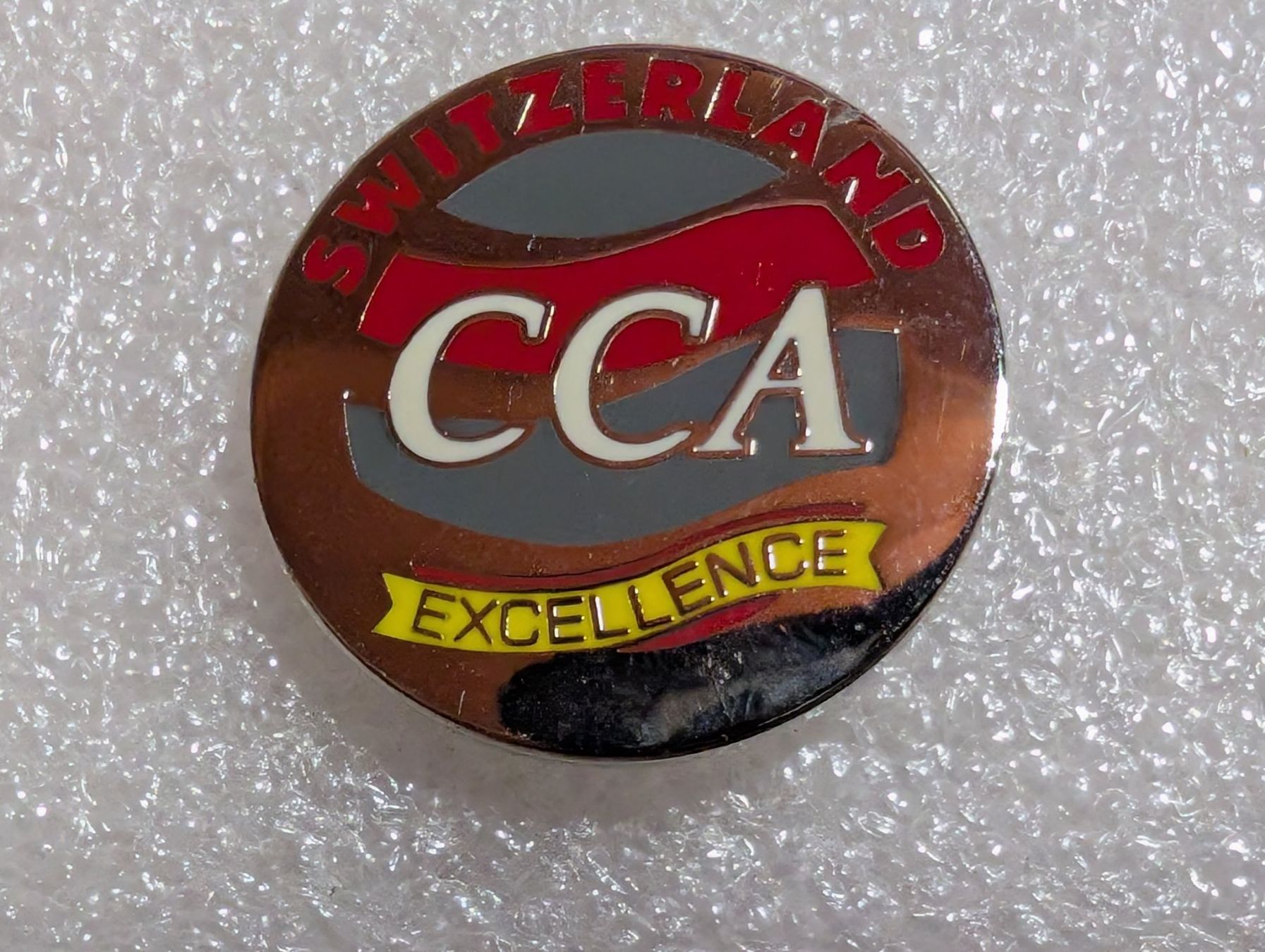 Placchette & Badge: Ansteckpin 255: CCA – Usato da Oppligen venduto da Pin-Fall-Shop