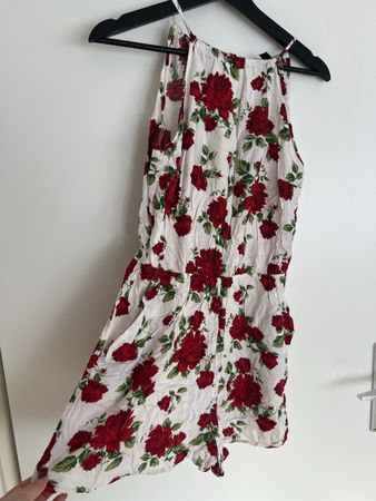 Sommerlicher Blumen-Jumpsuit, Grösse 38 - Top Zustand!