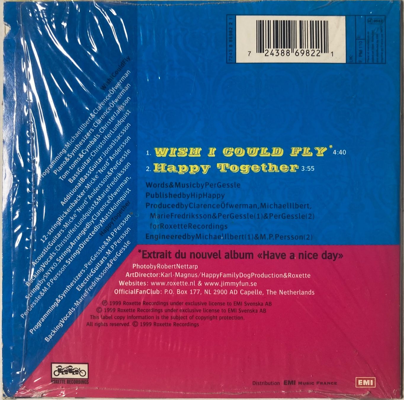 CD: ROXETTE - WISH I COULD FLY – Usato da Poliez-Pittet venduto da Newtown-Records 1
