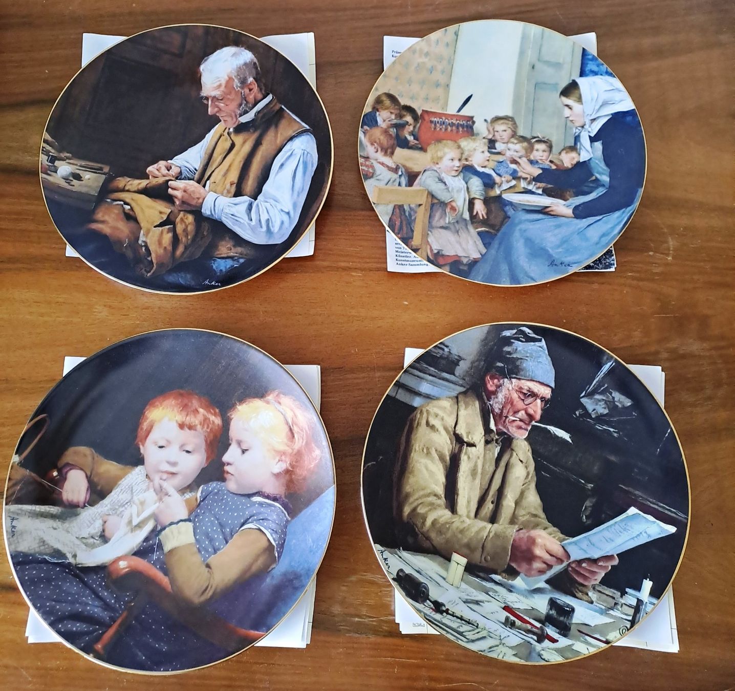 Teller: Anker Wandteller Langenthal - komplettes Set – Gebraucht aus Wetzikon ZH von Juelbe 6