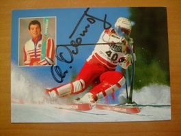 CHRISTIAN ORLAINSKY (AUT) SKISTAR AUTOGRAMMKARTE