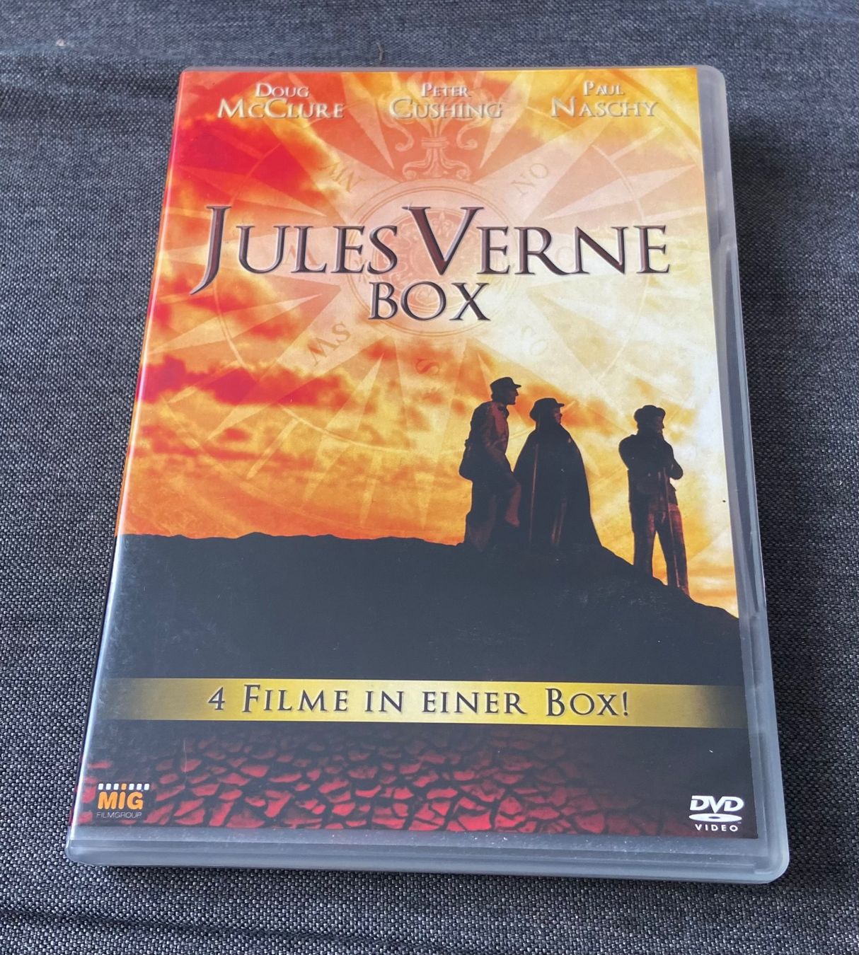 Tous les DVDs: JULES VERNE BOX • 4 Filme •  DVD-Boxset – D'occasion à Luzern par Lycka