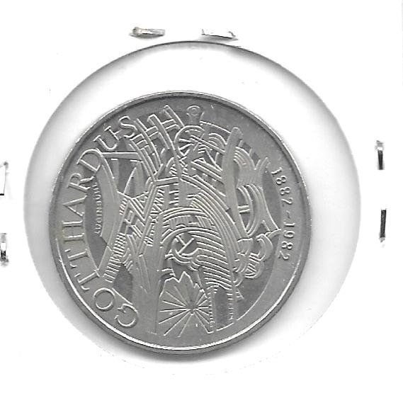 Tutti le monete: Monnaie Suisse: 5 Fr 1982 – Usato da Muraz (Collombey) venduto da Resine 1