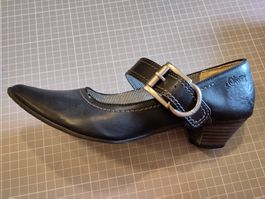Schwarze S.Oliver Schuhe, Pumps, Grösse 39