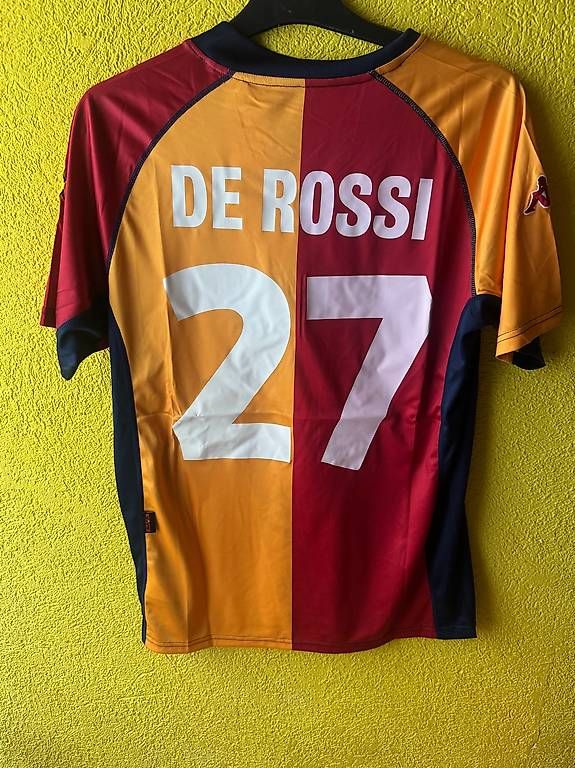 Canottiere & Pantaloni: De Rossi As Rom Retro Trikot – Usato da Büren an der Aare venduto da dan_2b8n 1