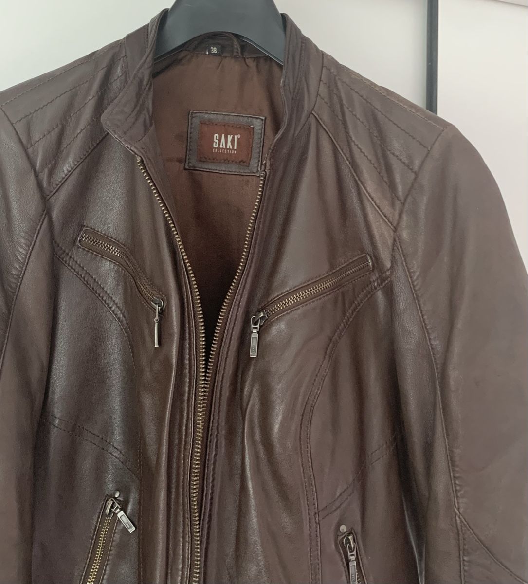Giacche: Trendige Lederjacke von SAKI Collection, Gr. 38 – Usato da Oberglatt ZH venduto da m.bohring