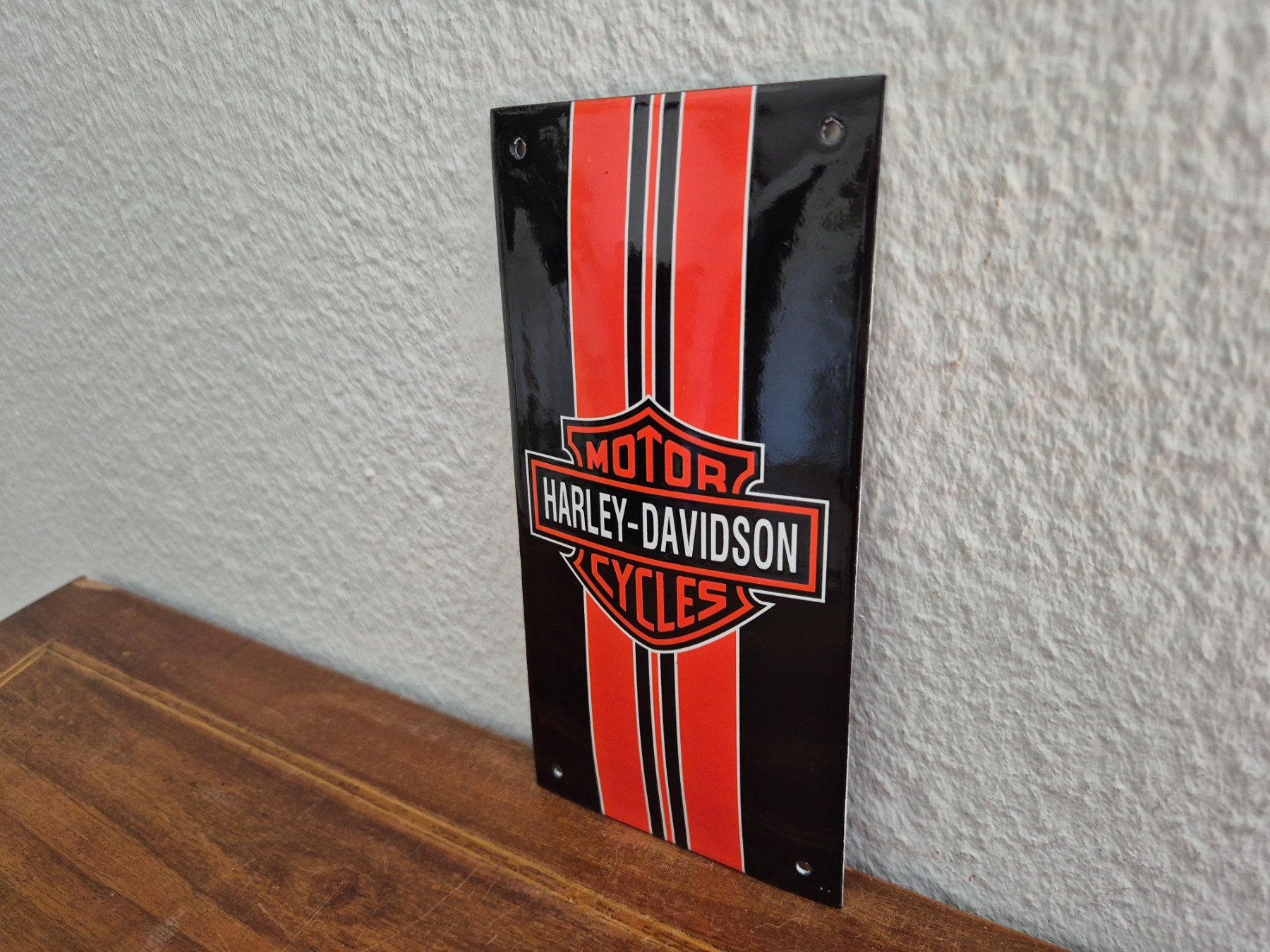 Harley-Davidson Insegne: Emailschild Harley Davidson Motorrad Service Emaille Schild – Nuovo (secondo la descrizione) da Schaffhausen venduto da pfanis09 4