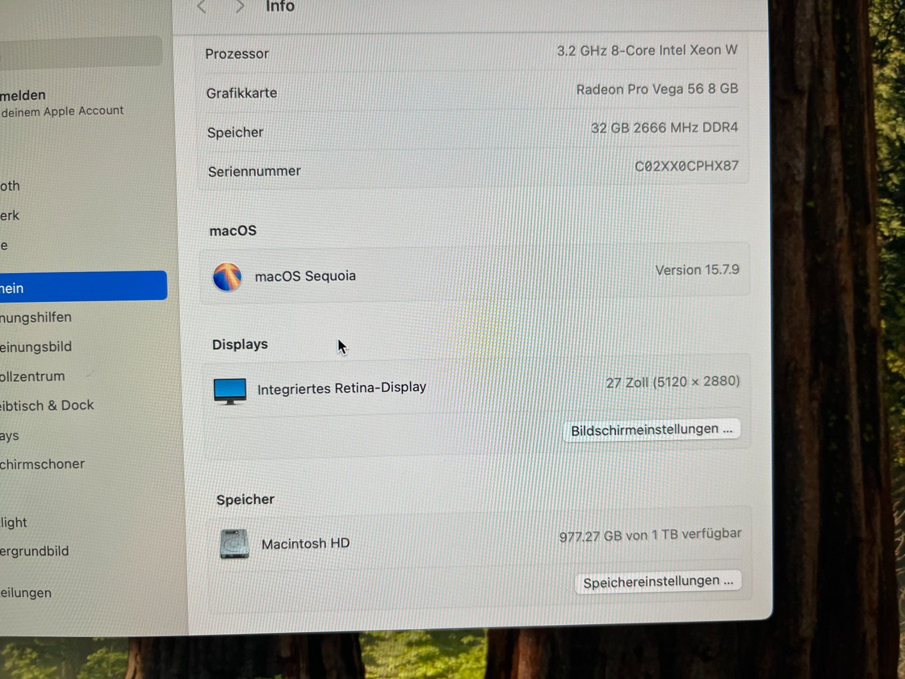 Apple PCs: Apple iMac Pro 27" 2017 – Gebraucht aus Winterthur von fla_hwg8 3