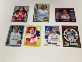 7er Sticker-Set - Luka Modric - 🇭🇷 Kroatien