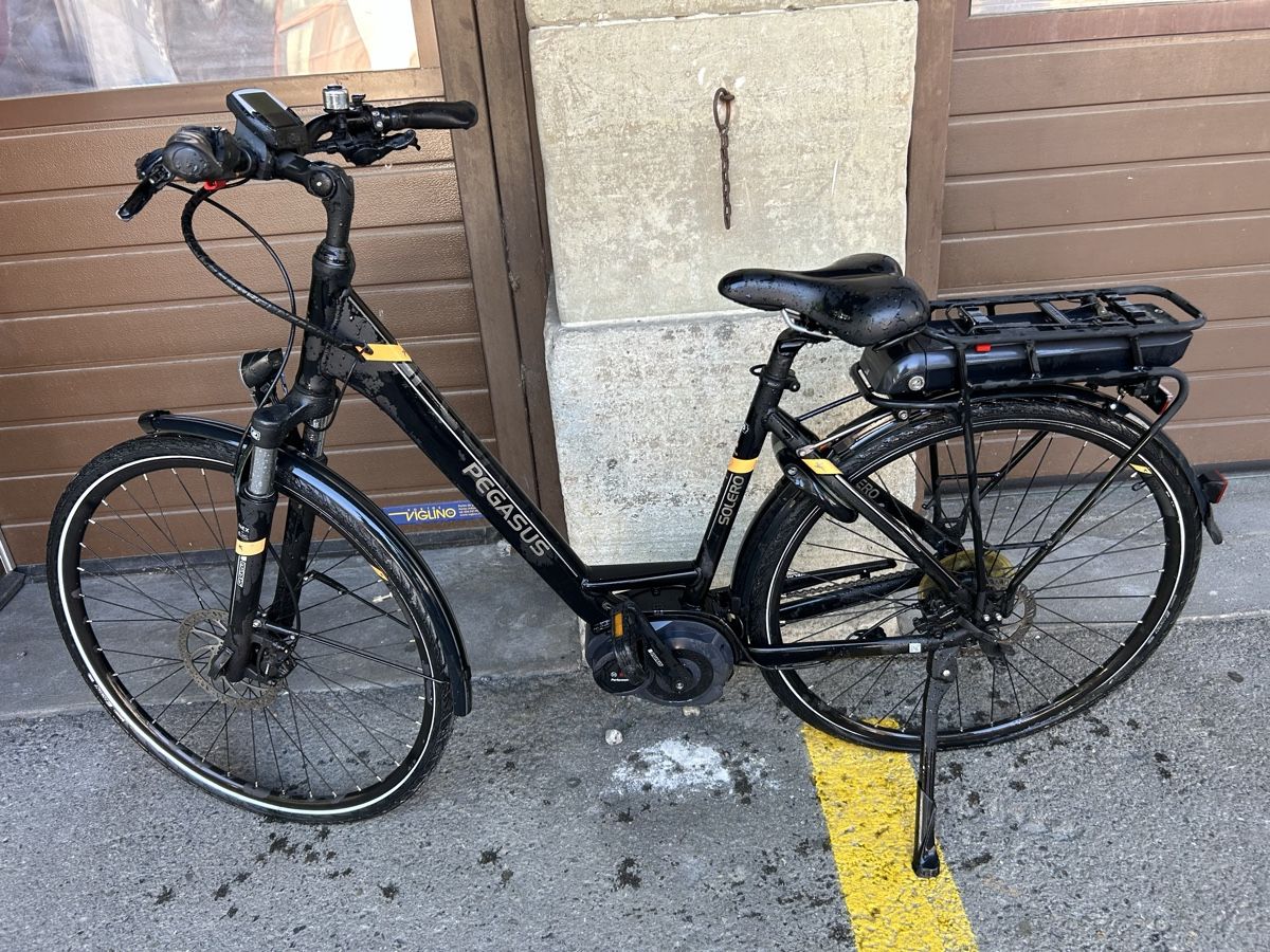 Bosch Velos: Vélo électrique Pegasus Solero 50, noir, Bosch Performance L – Gebraucht aus Thierrens von Bigla 8