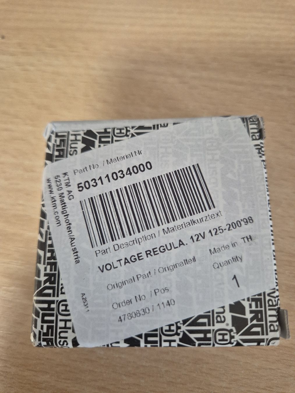 Componenti elettronici: Spannungsregler KTM EXC – Nuovo e nell'imballaggio originale da Zug venduto da fab_wq52 3