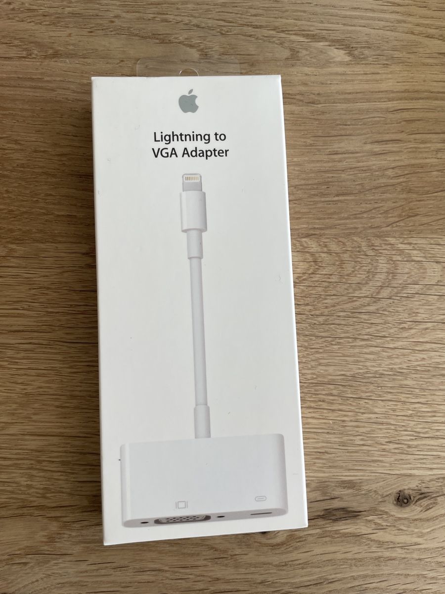 Apple Unità & Adattatore: Apple Lightning to VGA adapter – Nuovo e nell'imballaggio originale da Forch venduto da Jasm222