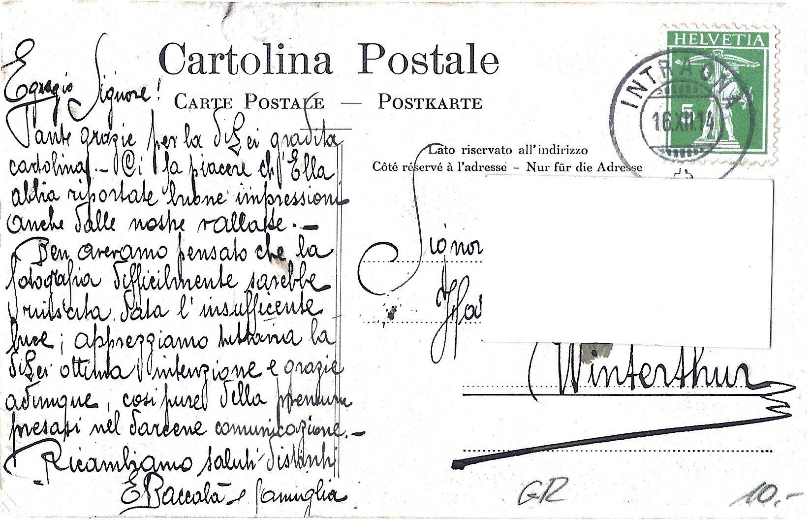 Cartes postales: Intragna  -  Panorama – D'occasion à Bütschwil par Jackson1A 1