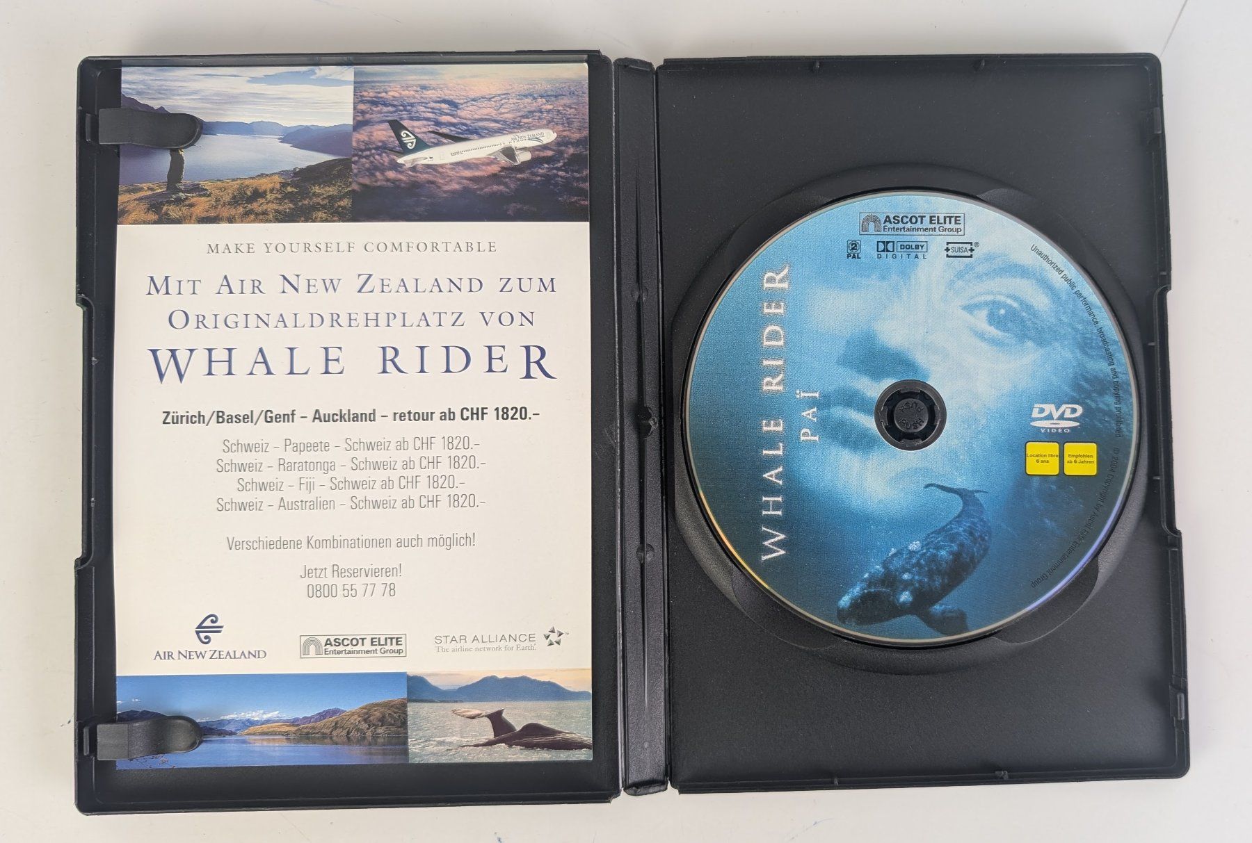 Tutti i DVDs: Whale Rider DVD - Ein berührender Filmklassiker – Usato da Zürich venduto da axolottchen 2