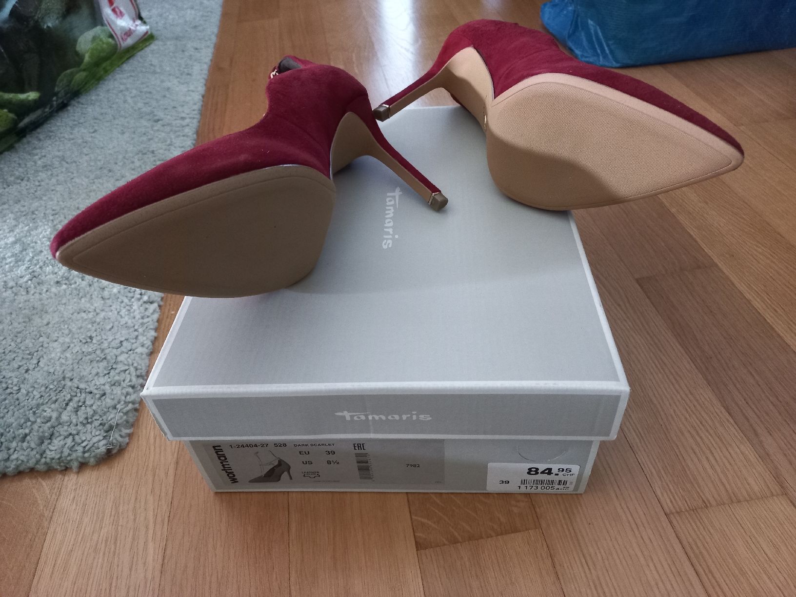 Tamaris Scarpe da donna: Tamaris rote Heels – Nuovo e nell'imballaggio originale da Jona venduto da Mia94 3