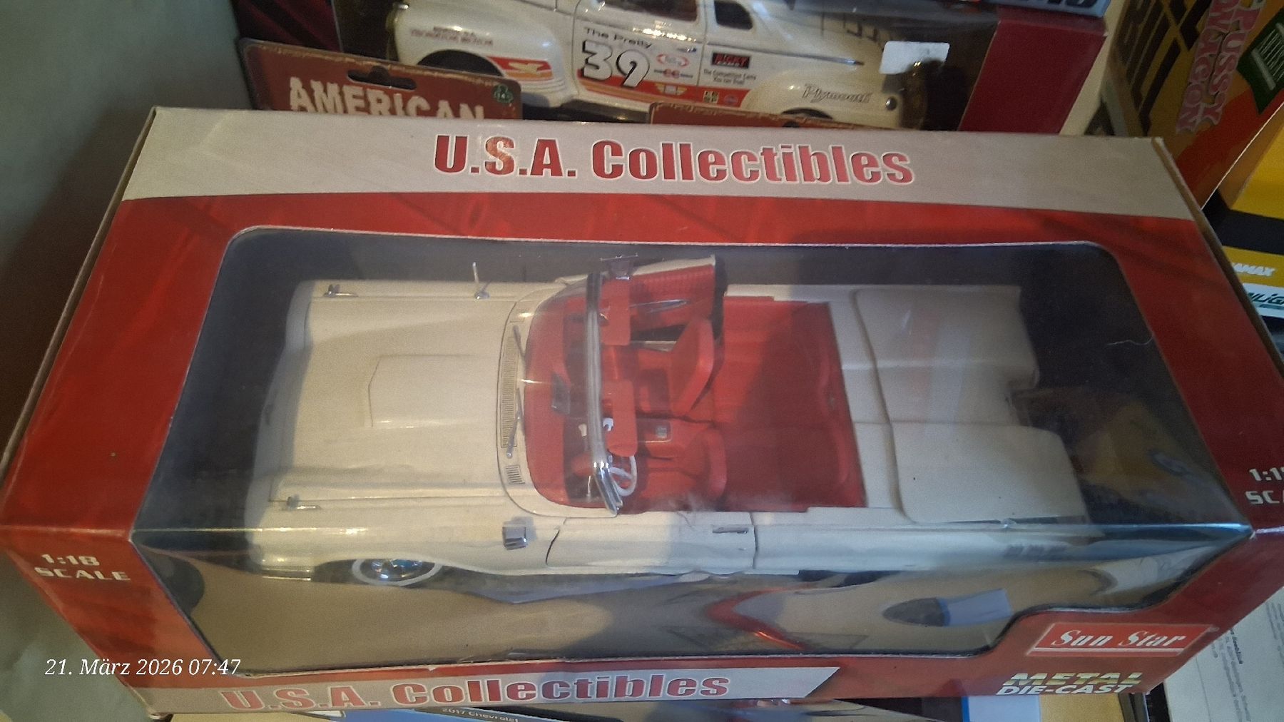 Sun Star Modellini d'auto: 1:18 1960 Ford Thunderbird – Usato da Wolfenschiessen venduto da 2-stroke-garage 1