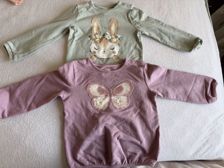 2 Sweatshirts C&A Grösse 86 12-18 Monate Motive Set