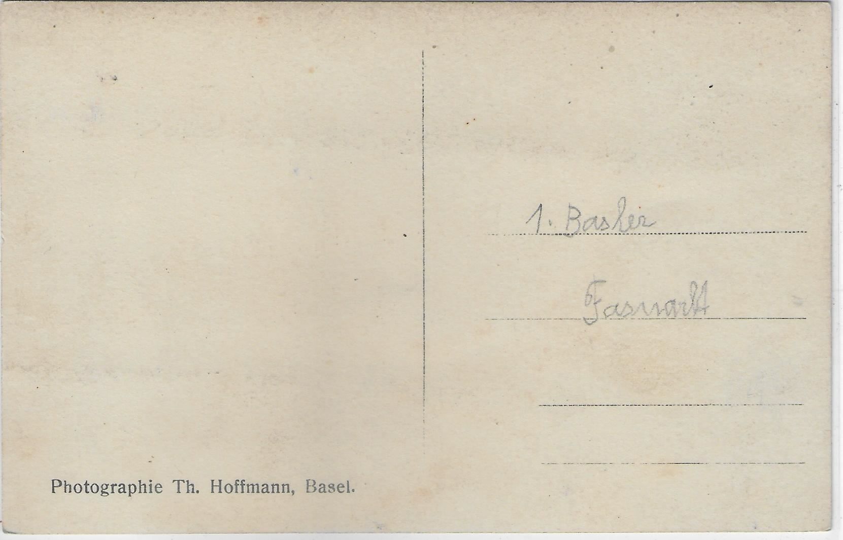 Cartoline postali: Basler Fasnacht - Gruppe Junge Mädchen – Usato da Ettingen venduto da Kartenplanet 1
