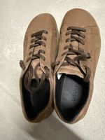 BLUSUN Barfuss-Sneaker Leder Braun (Grösse 43) – Top Zustand
