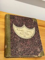 Philosophie de l'histoire 1842 Handgeschriebenes Buch