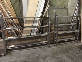 2 Edelstahlgestell, robust, vielseitig Gestelle Skischuh