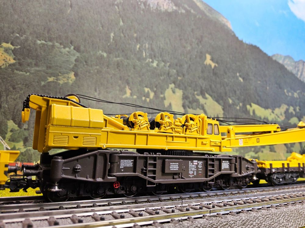 Märklin 49950 Kranwagen Goliath - Eisenbahn Kran Set digital (Gebraucht ...