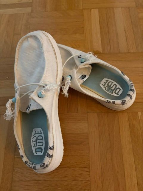 Scarpe da donna: Sommer - Schuhe, Schlüpfer "HEY DUDE" Gr. 40 – Nuovo (secondo la descrizione) da Walenstadt venduto da ricamul 7