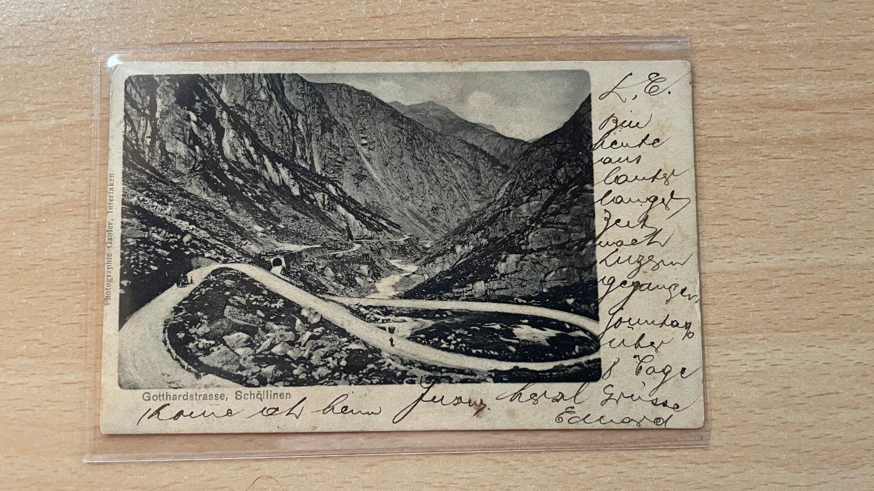 Cartoline postali: Gotthardstrasse, Schöllinen ok – Usato da Glattfelden venduto da cybermaxx