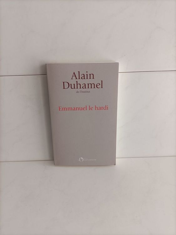 Emmanuel le hardi / Alain Duhamel / L'observatoire 2020 Kaufen auf