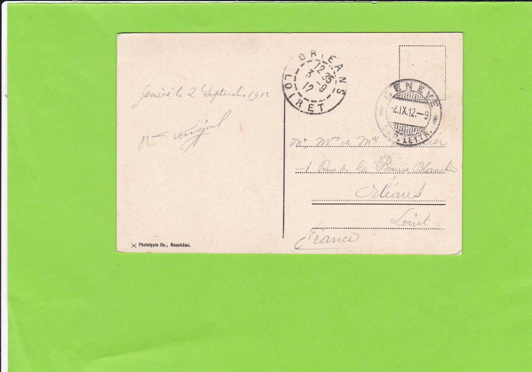 Cartoline postali: Genève. Pont du Mont Blanc – Usato da St. Peterzell venduto da neckertal 1