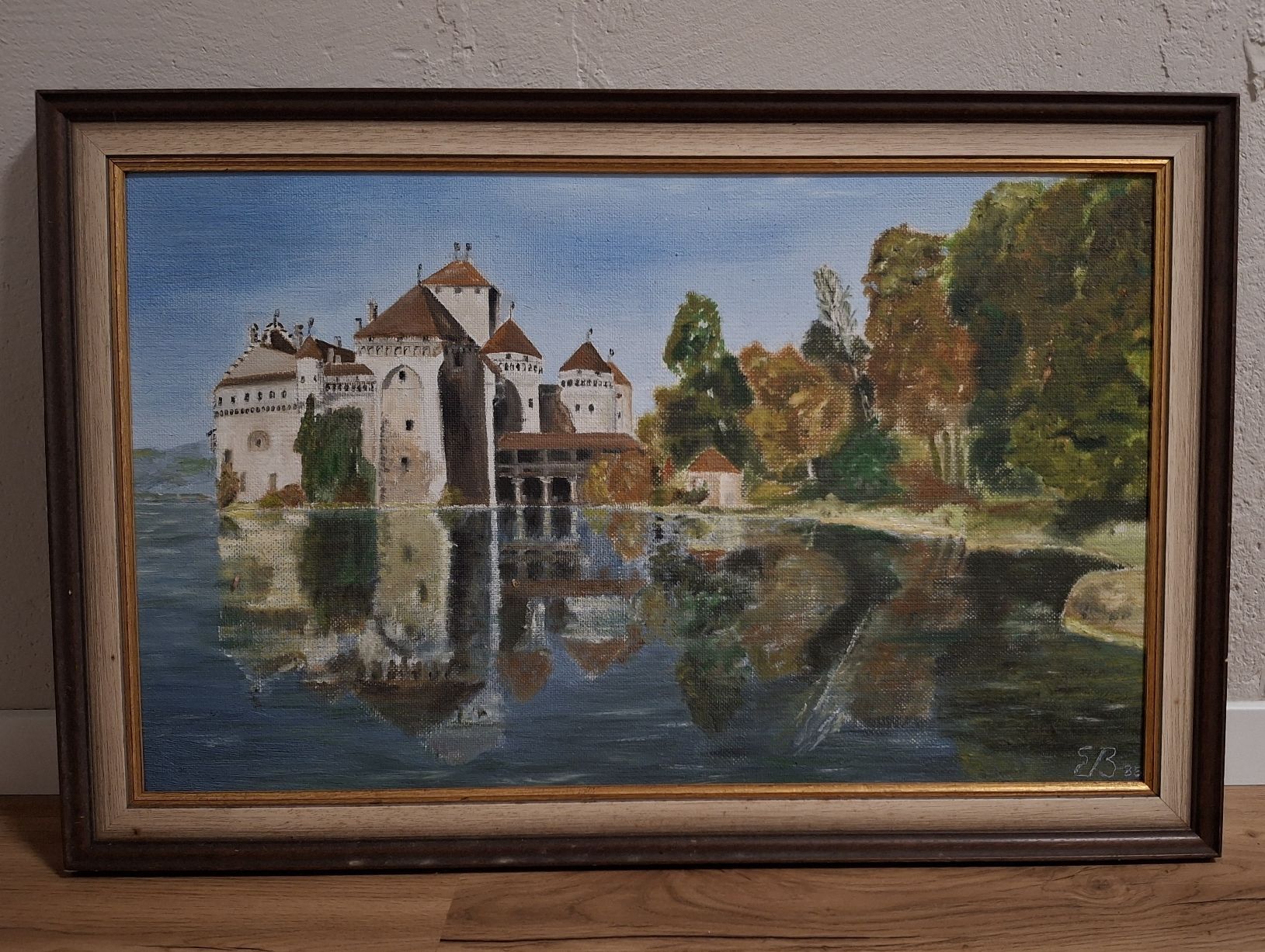 Gemälde: Gemälde Schloss  – Gebraucht aus Bäriswil BE von vonys
