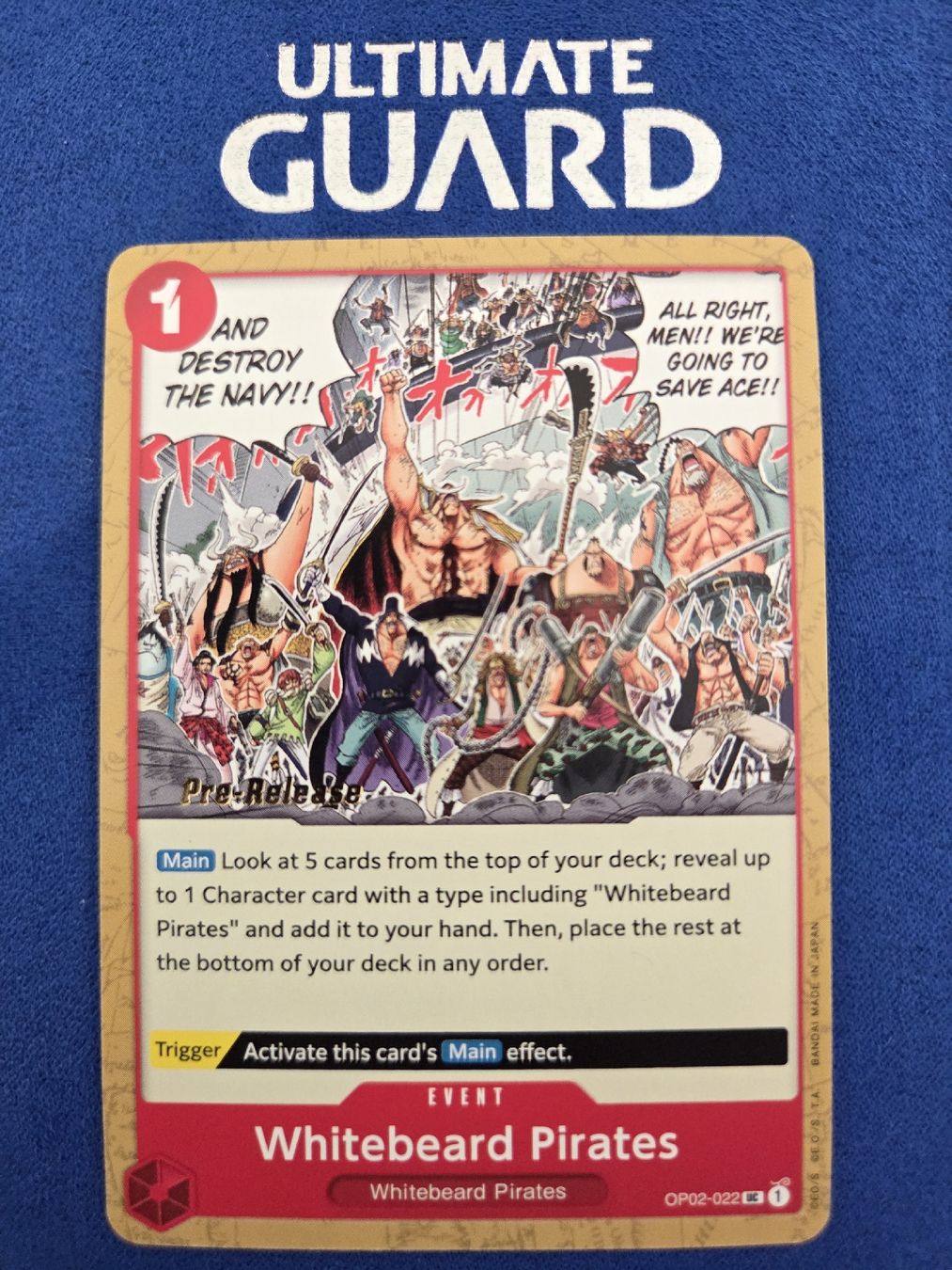 Bandai Sammelbilder & Trading cards: One Piece TCG - Whitebeard Pirates EN Pre-Release – Neu (gemäss Beschreibung) aus Safnern von wil_z6qf