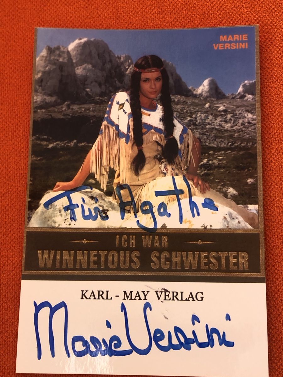 Autografi: Familie WINNETOU - 2 Autogramme – Usato da Lufingen venduto da Rac0 4