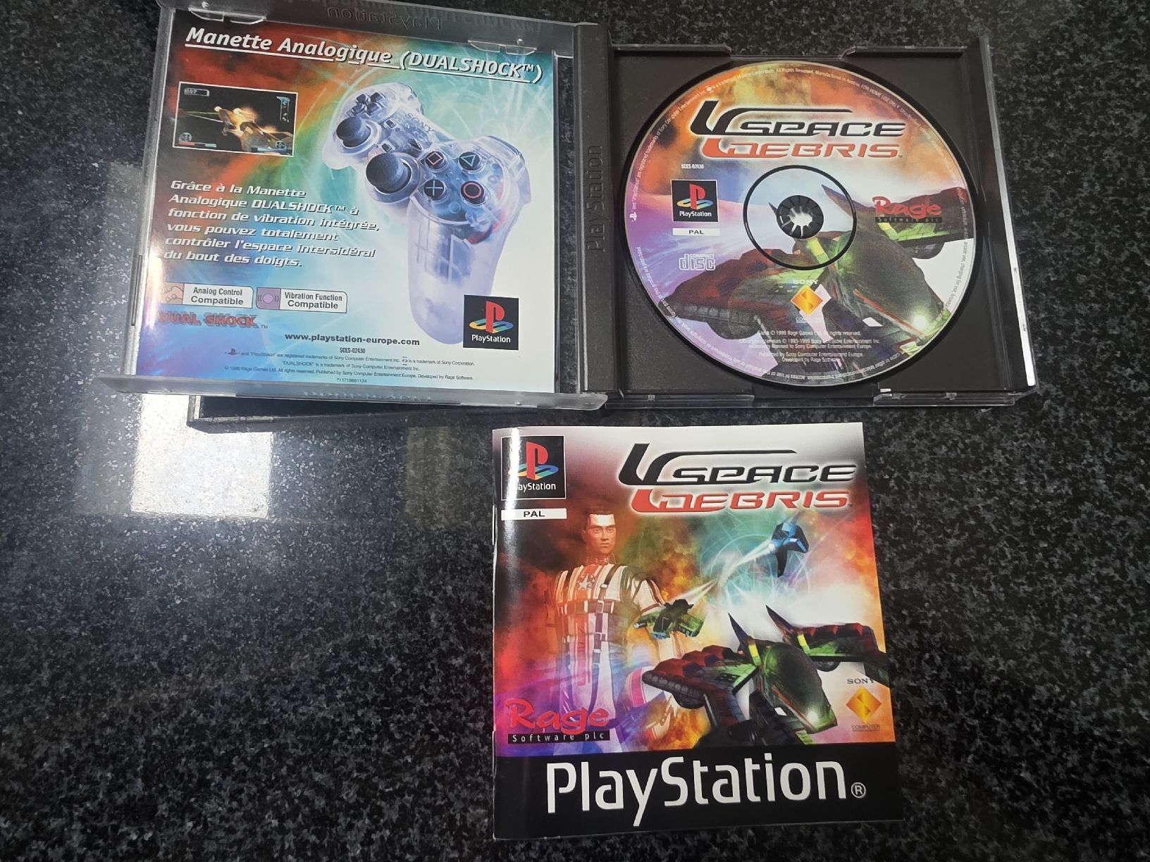 Jeux: Space Debris PS1 – D'occasion à Chavornay par Crash37 2
