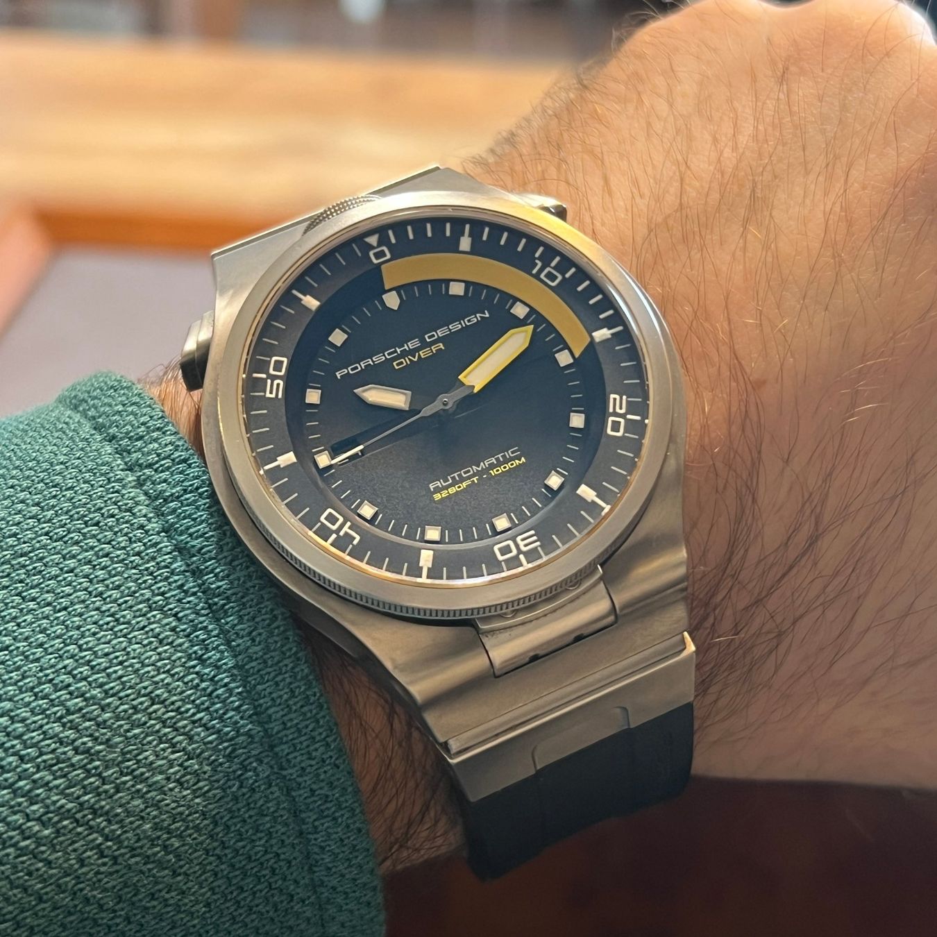 Porsche Orologi: Porsche Design Diver Titanium Case Automatic Date P6780 – Usato da Carouge GE venduto da Watchaser 3