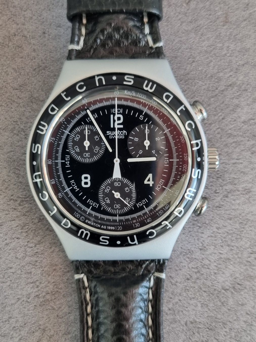 Swatch Orologi: Swatch Irony Chrono "High Tail" 1996 Neu mit Verpackung! – Nuovo (secondo la descrizione) da Lenzburg venduto da freedomky 1