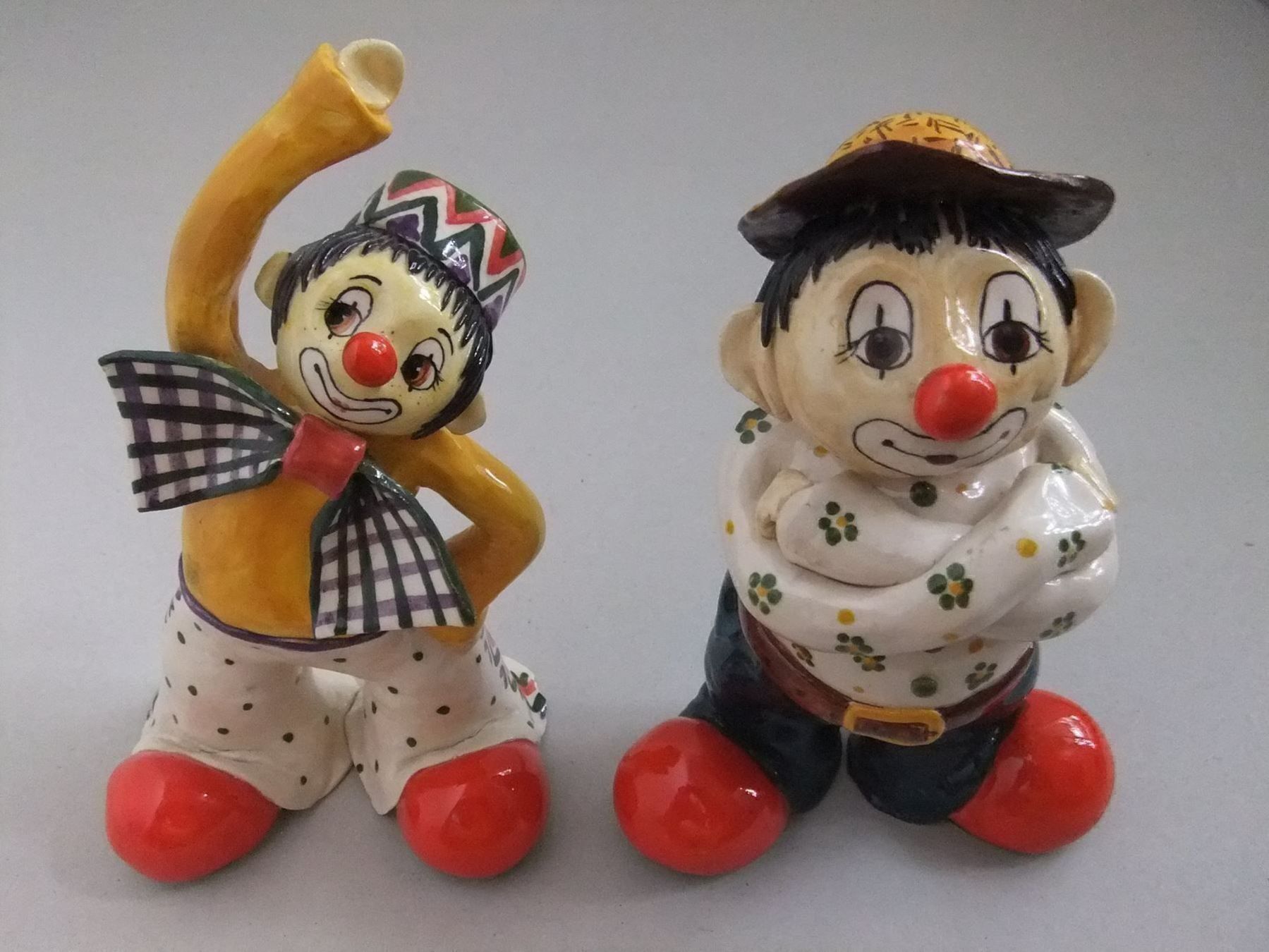Statuette: Lustige Clowns - Jakob Haas – Usato da Esslingen venduto da eintagammeer