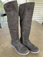 Kniehohe, gefütterte Stiefel von Friboo Gr. 28