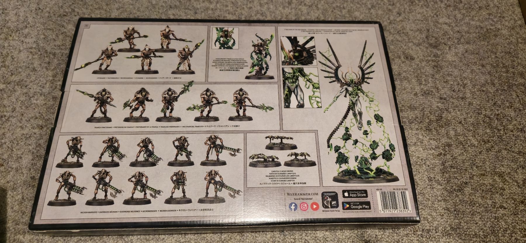 Figuren: Warhammer Hypercrypt Legion Battleforce necrons/40k NEU – Neu (gemäss Beschreibung) aus Langenthal von wol_pk52 1