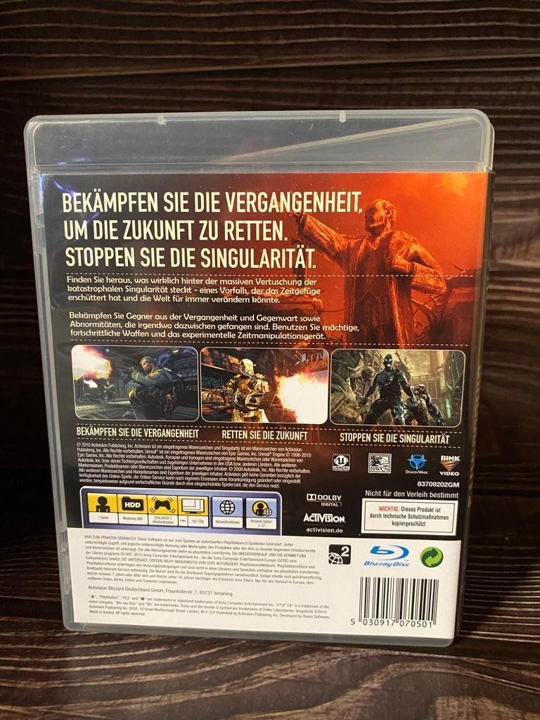 Jeux: Singularity [PS3] – D'occasion à Niederwil SO par BlueSonic 1