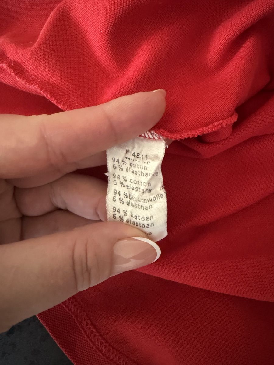 Lacoste Magliette Polo: Lacoste Polo Shirt Rot Gr38  – Difettoso da Basel venduto da Ksjusha 5