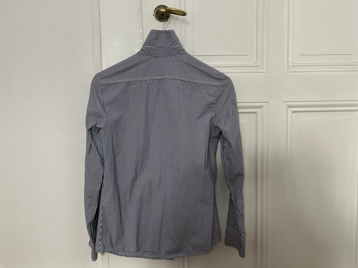 Max Mara Camicette: Weekend MaxMara, Gr. 38, Striped Business Shirt – Nuovo (secondo la descrizione) da Genève venduto da TreasureChest 3